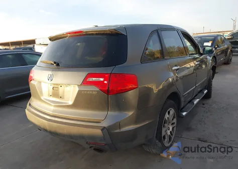 2007 Acura Mdx Technology Package from USA, damaged, VIN 2HNYD28477H529813